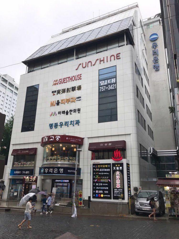 Myeongdong Sunshine Guesthouse Seul Exterior foto